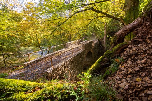 Čertův mostek – Oslavka, foto Jiří Polehla